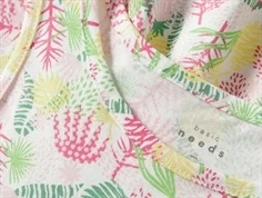 Name It kjole hvid med tropisk print